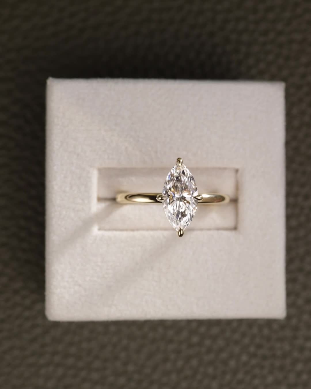 2 CT Asscher Lab Grown Diamond Solitaire Engagement Ring