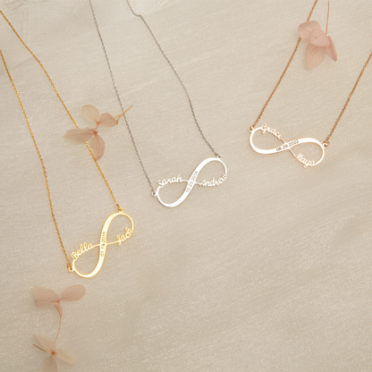 Personalized Infinity Name Necklace