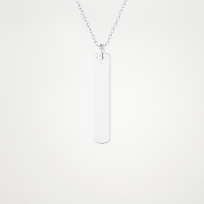 Custom Photo & Name Pendant Necklace – 14K/18K Gold & 925 Silver 4