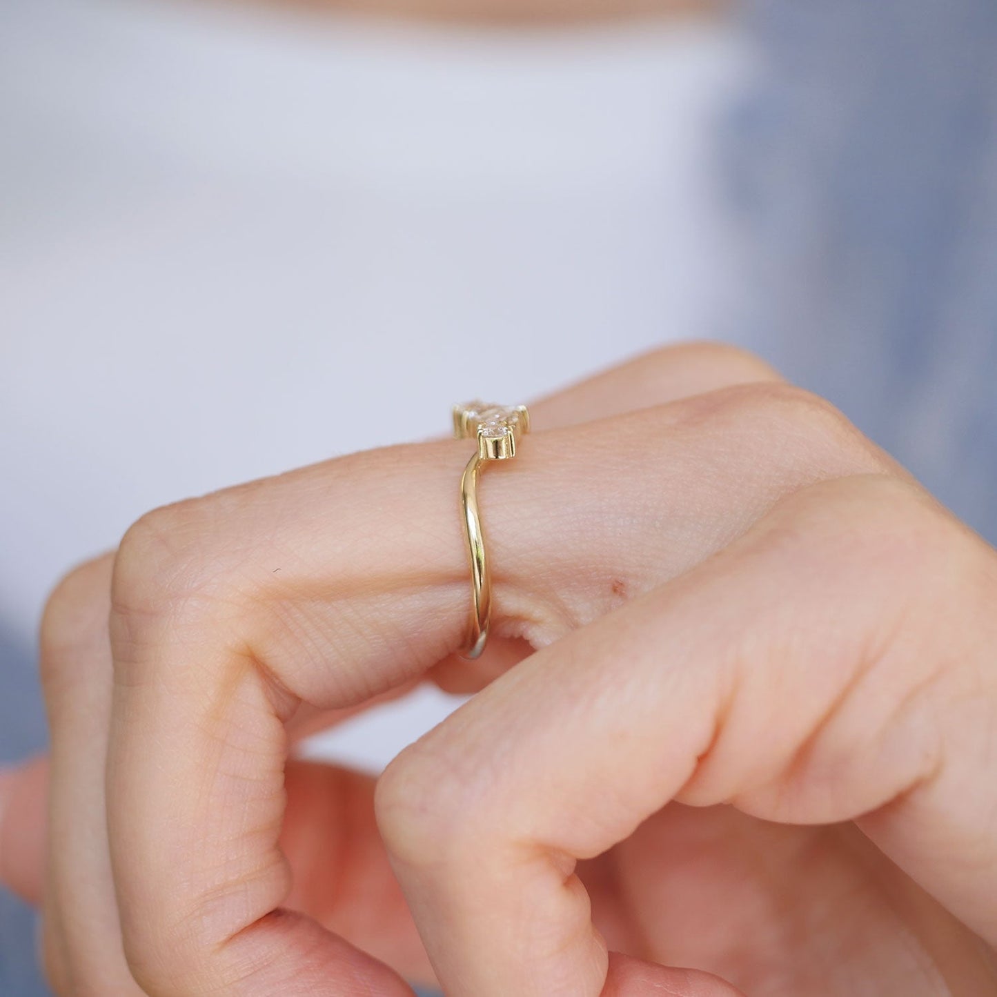 0.25 TCW Round Shaped Half Eternity Lab Grown Diamond Wedding Band