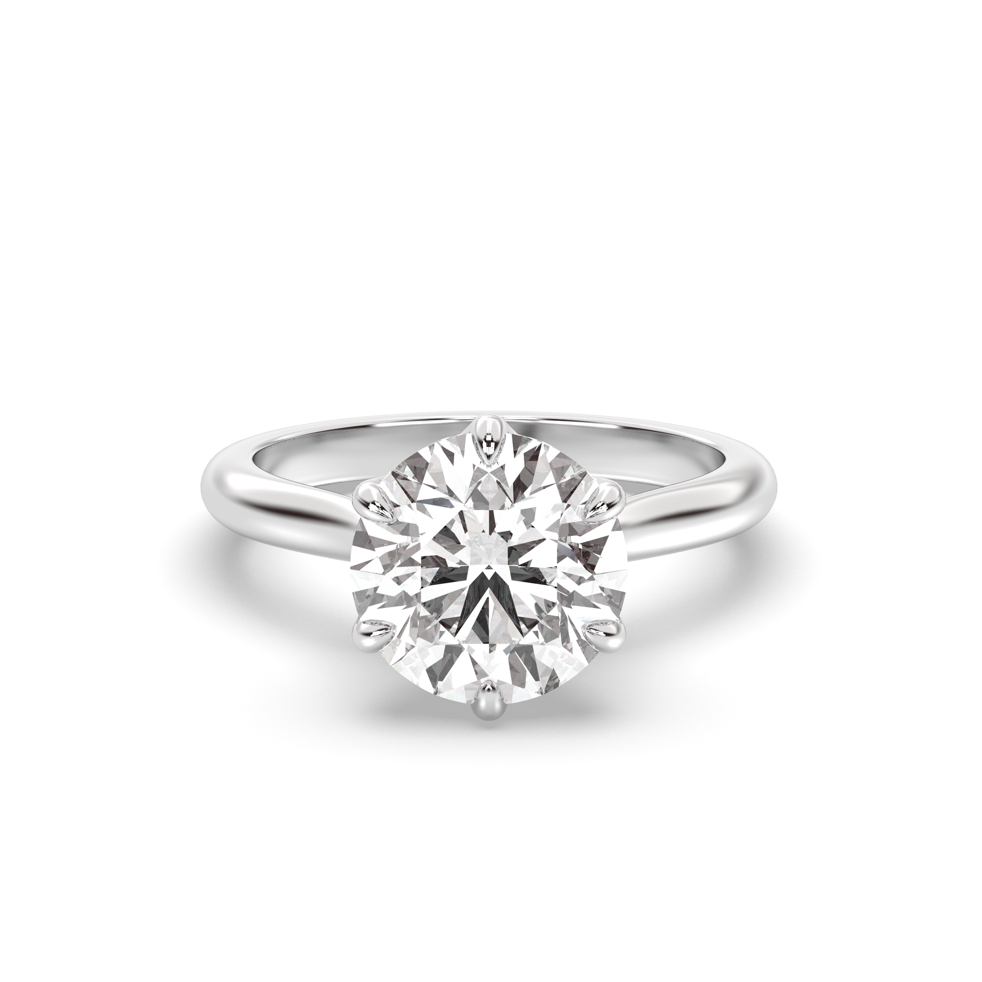 Marquise Shaped Three Stone Lab Grown Diamond Engagement Ring