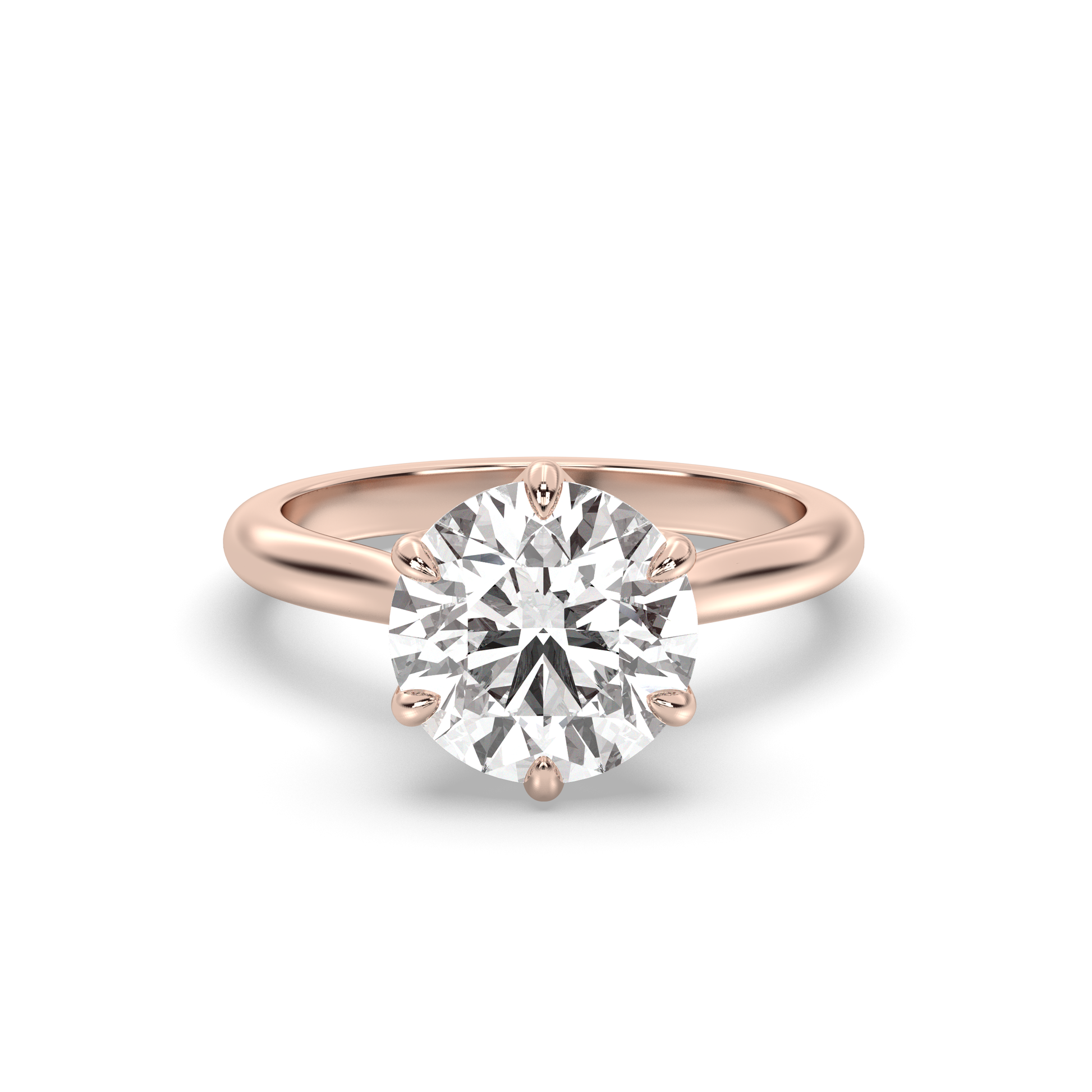 Marquise Shaped Three Stone Lab Grown Diamond Engagement Ring