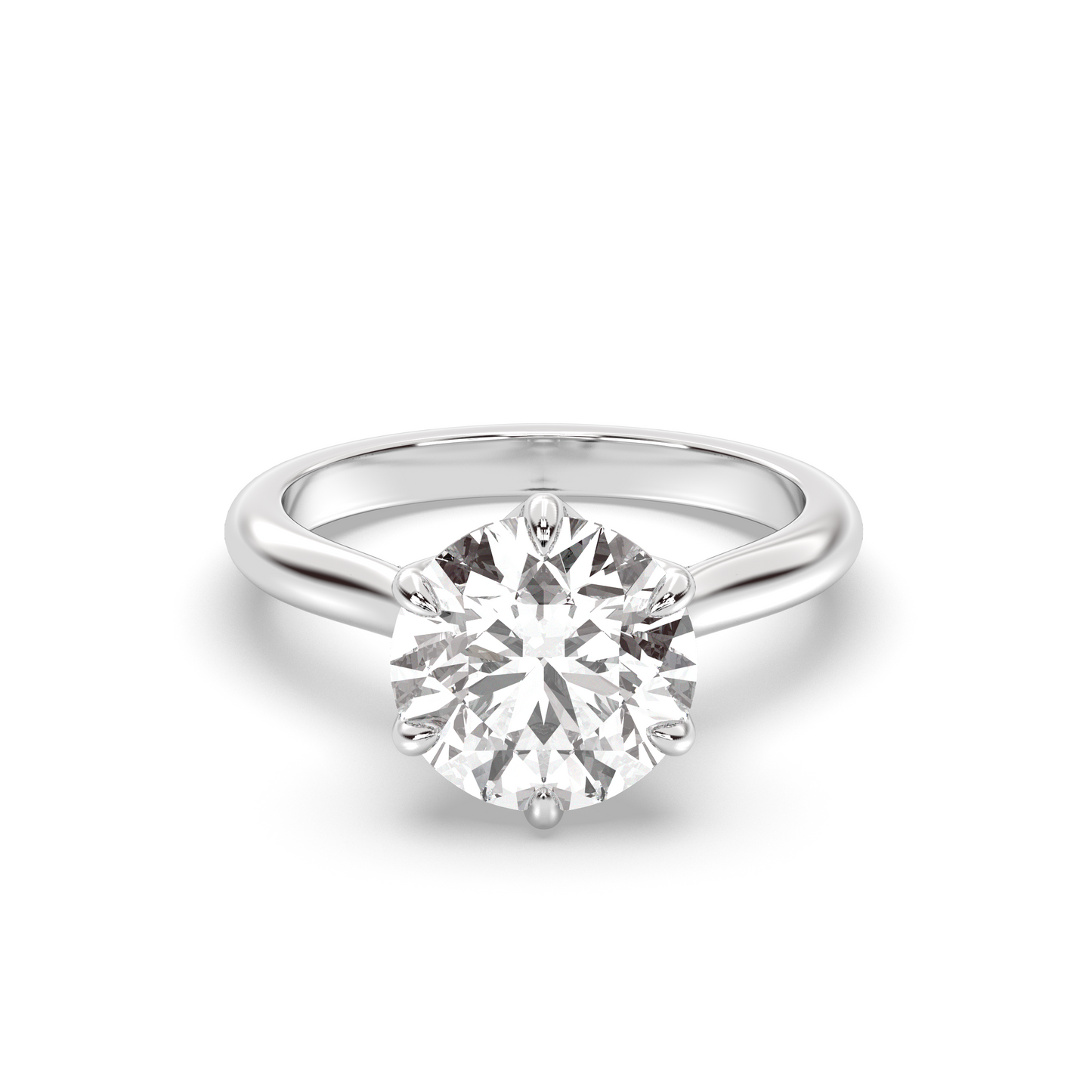 Marquise Shaped Three Stone Lab Grown Diamond Engagement Ring