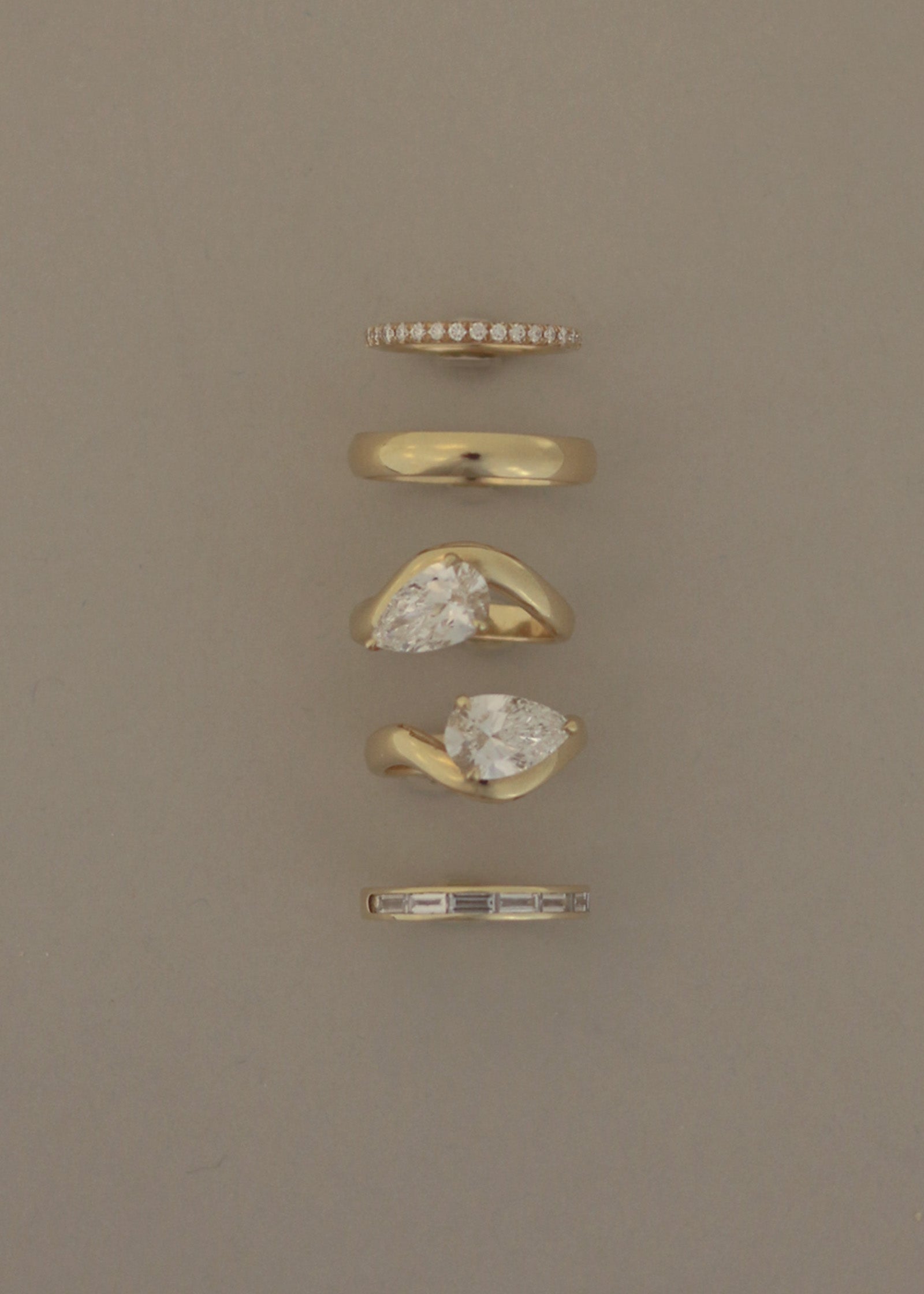 0.25 TCW Round Shaped Half Eternity Lab Grown Diamond Wedding Band