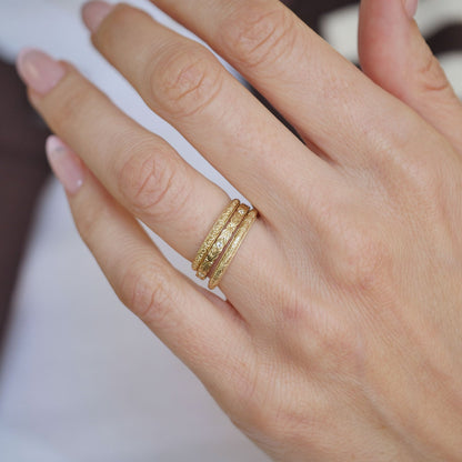 0.25 TCW Round Shaped Half Eternity Lab Grown Diamond Wedding Band