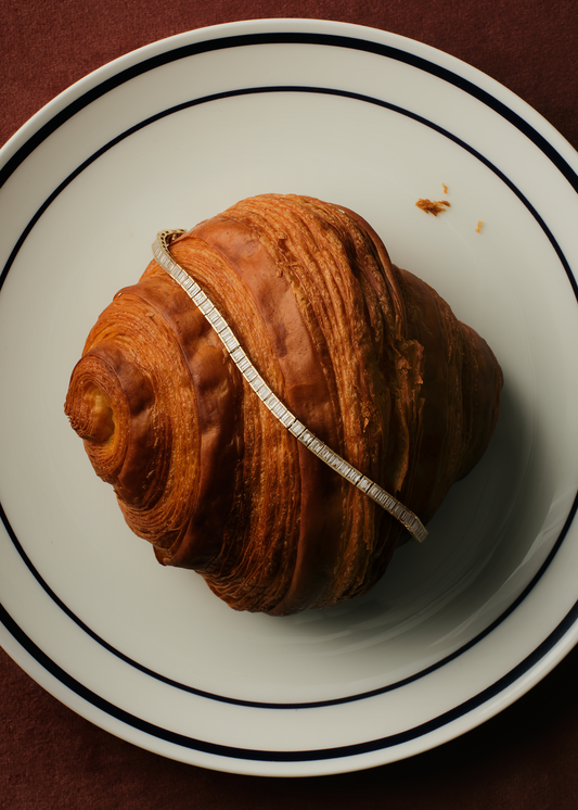 4 TCW Baguette Stones Moissanite Diamond Tennis Bracelet