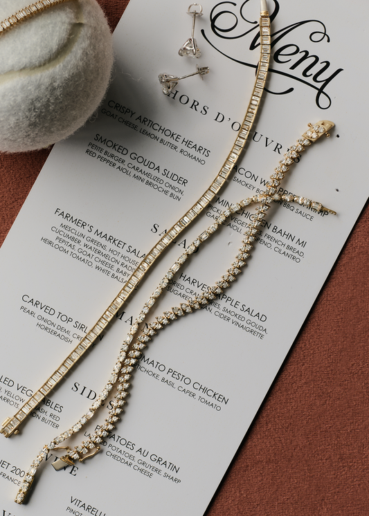 4.5 TCW Multi Stones Moissanite Diamond Tennis Bracelet