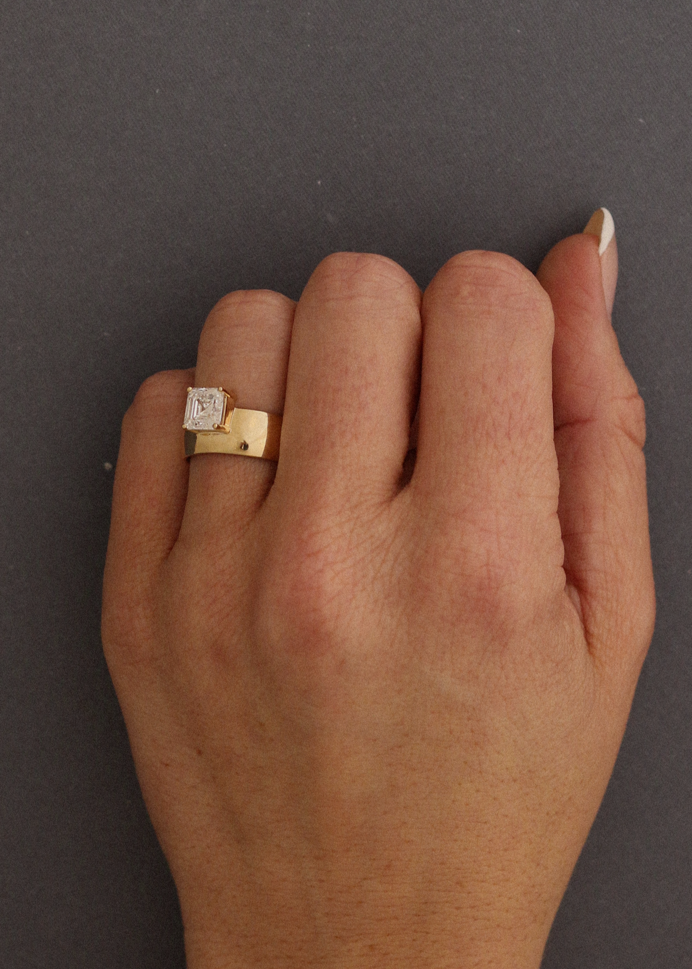 0.25 TCW Round Shaped Half Eternity Lab Grown Diamond Wedding Band