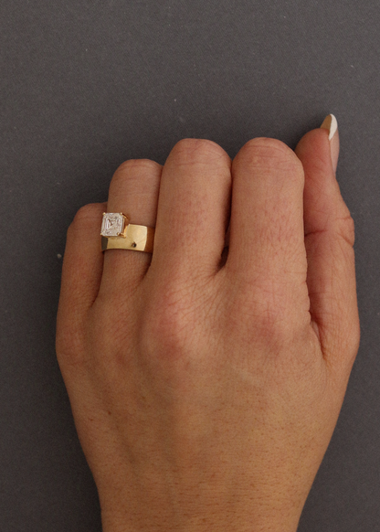 0.25 TCW Round Shaped Half Eternity Lab Grown Diamond Wedding Band