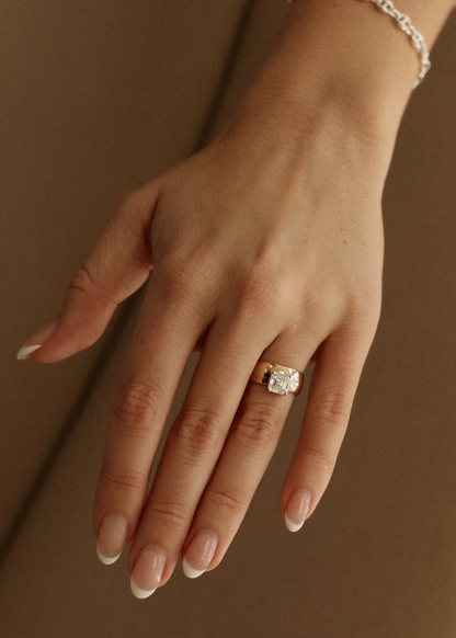 0.25 TCW Round Shaped Half Eternity Lab Grown Diamond Wedding Band