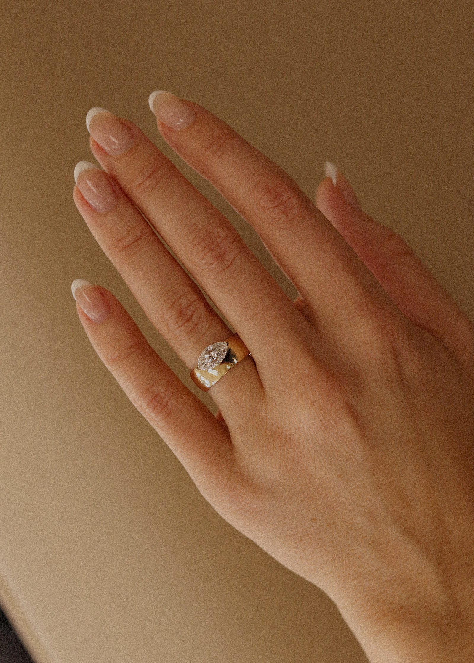 0.25 TCW Round Shaped Half Eternity Lab Grown Diamond Wedding Band