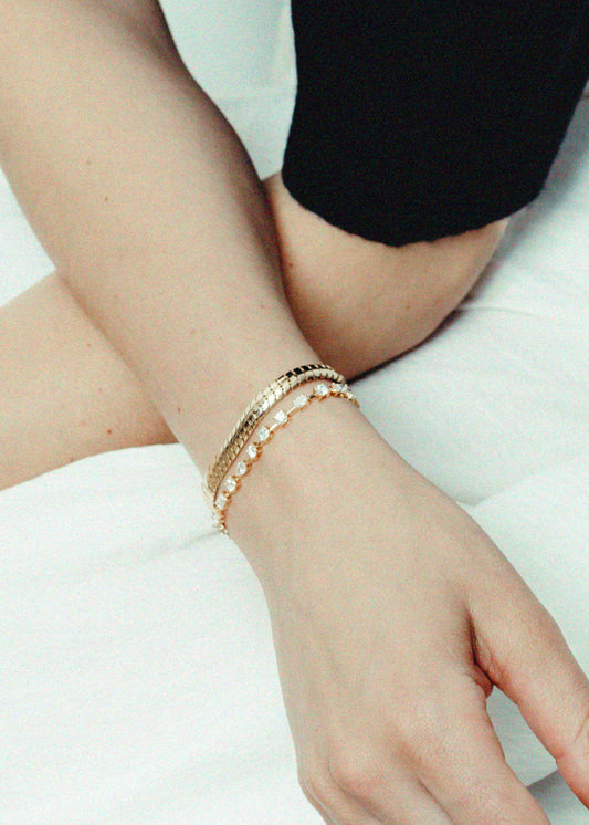 4 TCW Multi Stones Moissanite Diamond Tennis Bracelet