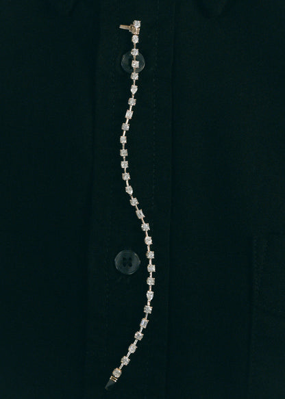 4 TCW Multi Stones Moissanite Diamond Tennis Bracelet