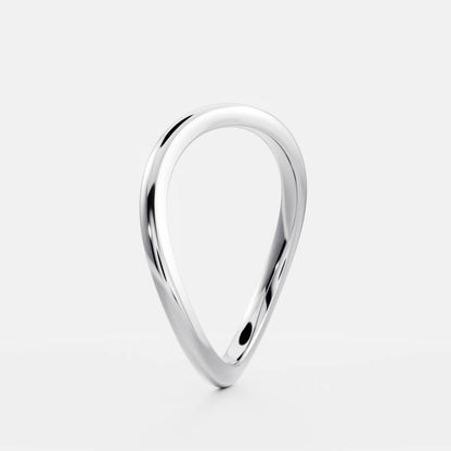 Stunning Contour Ceremonial Wedding Bands