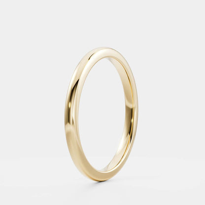 Stunning Plain Wedding Bands