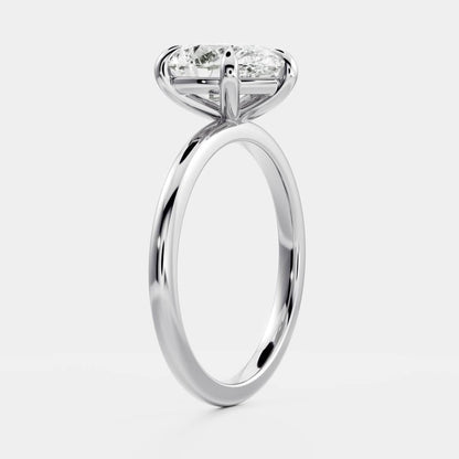 Stunning 1.5-2.5 CT Pear Moissanite Engagement Ring with Solitaire Design