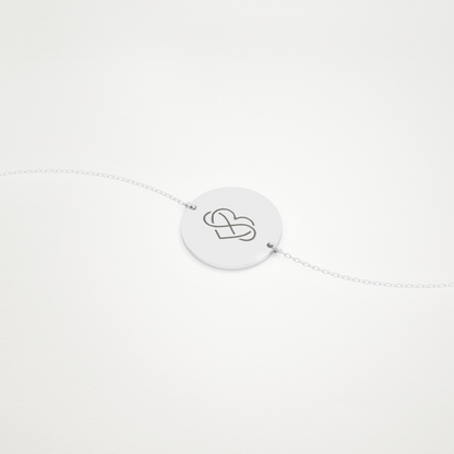 Custom Engraved Bracelet – 14K/18K Gold & 925 Silver 3