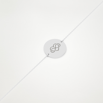 Custom Engraved Bracelet – 14K/18K Gold & 925 Silver 4