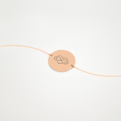 Custom Engraved Bracelet – 14K/18K Gold & 925 Silver 7