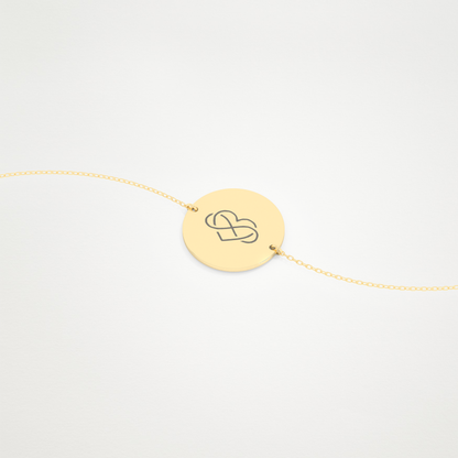 Custom Engraved Bracelet – 14K/18K Gold & 925 Silver 11