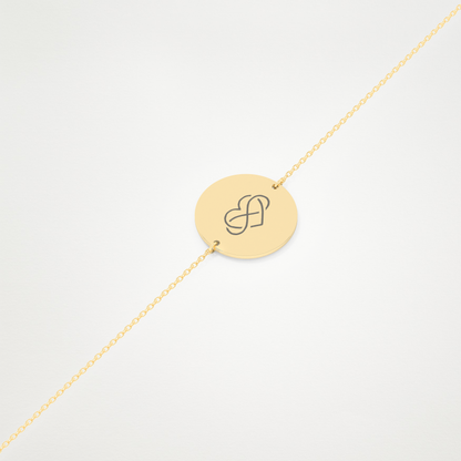 Custom Engraved Bracelet – 14K/18K Gold & 925 Silver 12
