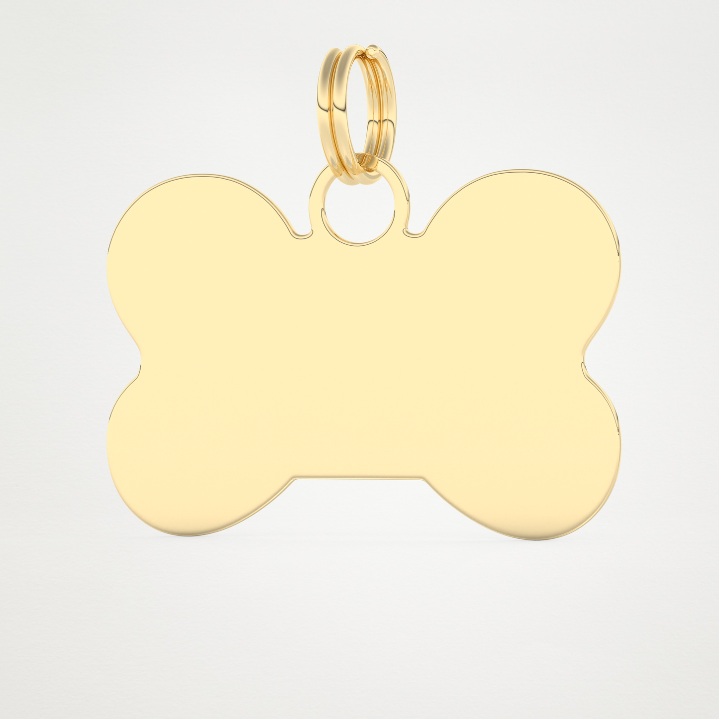 Custom Name Engraved Keychain For Dog – 14K/18K Gold & 925 Silver 9