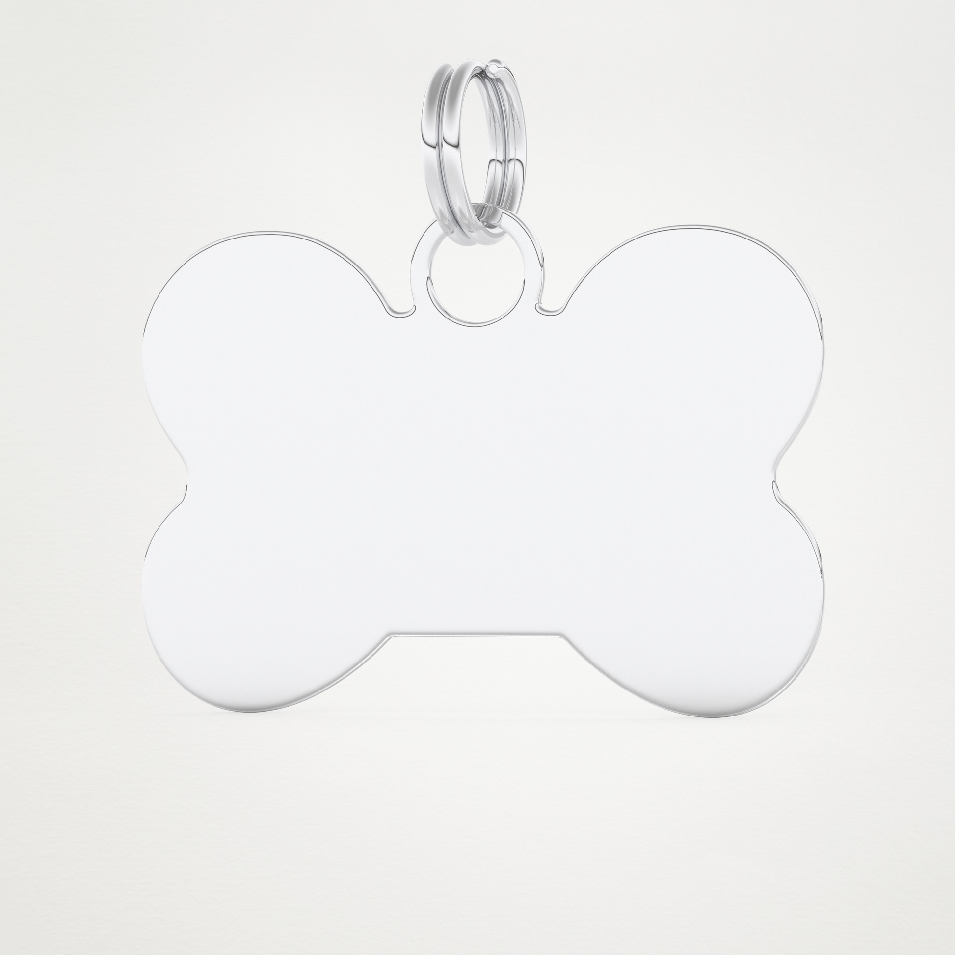 Custom Name Engraved Keychain For Dog – 14K/18K Gold & 925 Silver 4