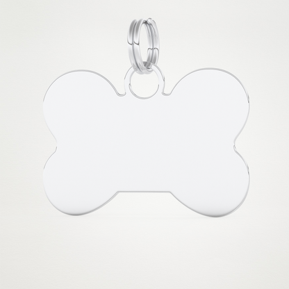 Custom Name Engraved Keychain For Dog – 14K/18K Gold & 925 Silver 4