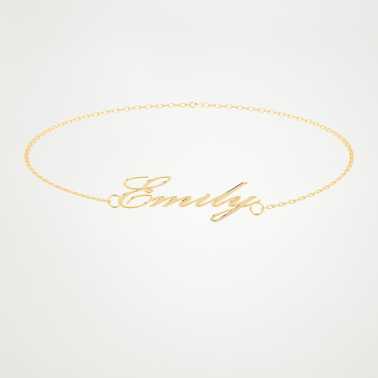 Custom Personalized Name Bracelet – 14K/18K Gold & 925 Silver 4