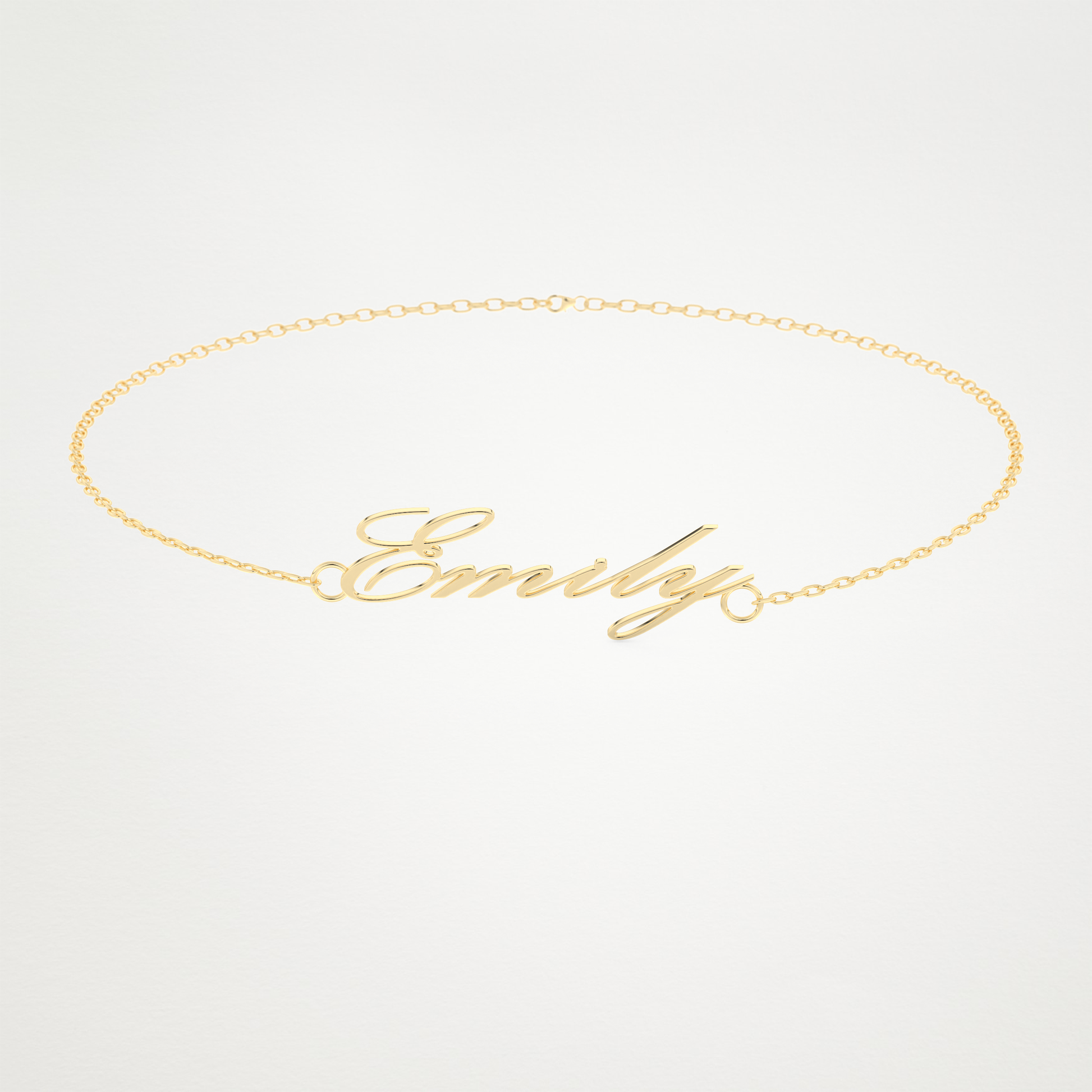 Custom Personalized Name Bracelet – 14K/18K Gold & 925 Silver 4