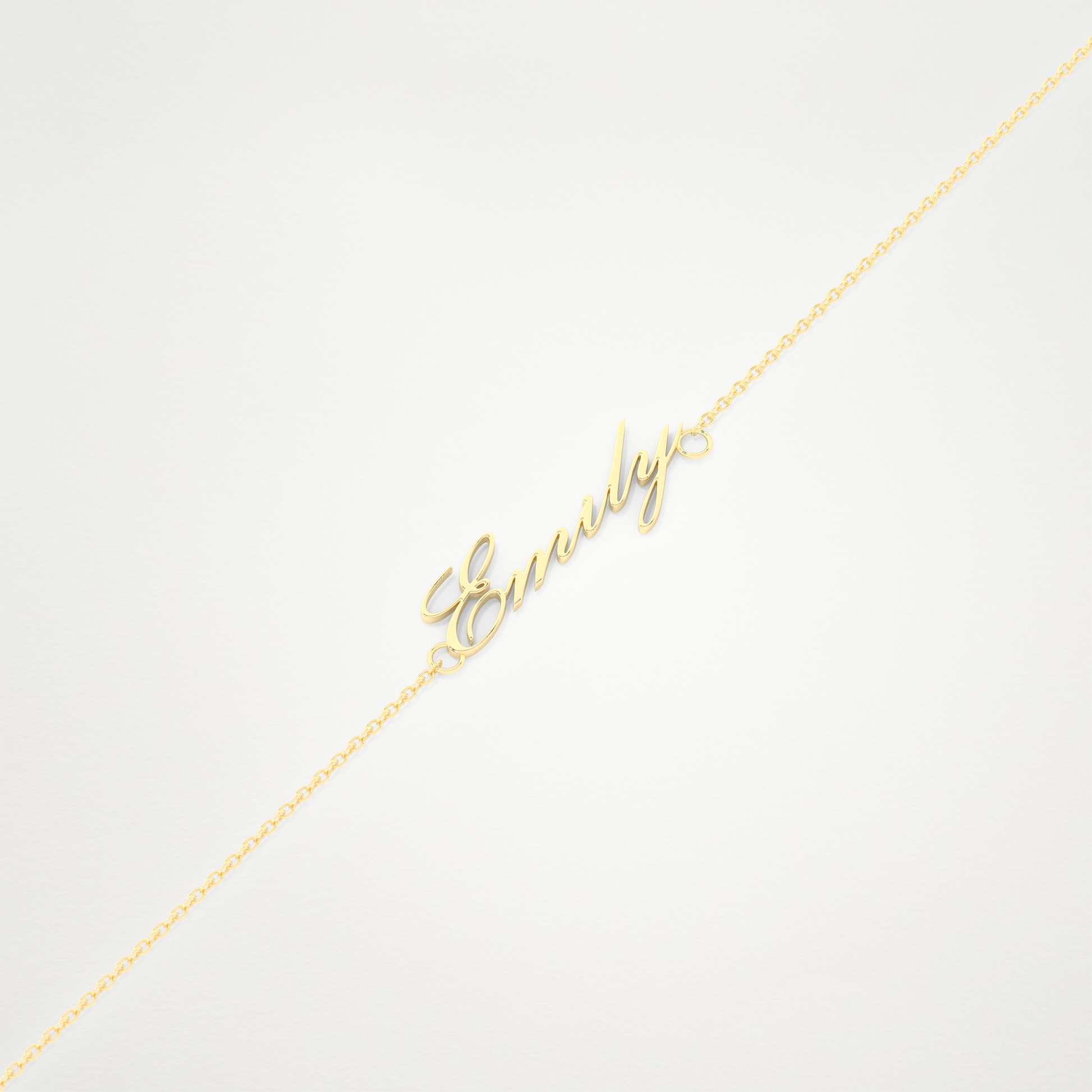 Custom Personalized Name Bracelet – 14K/18K Gold & 925 Silver 6