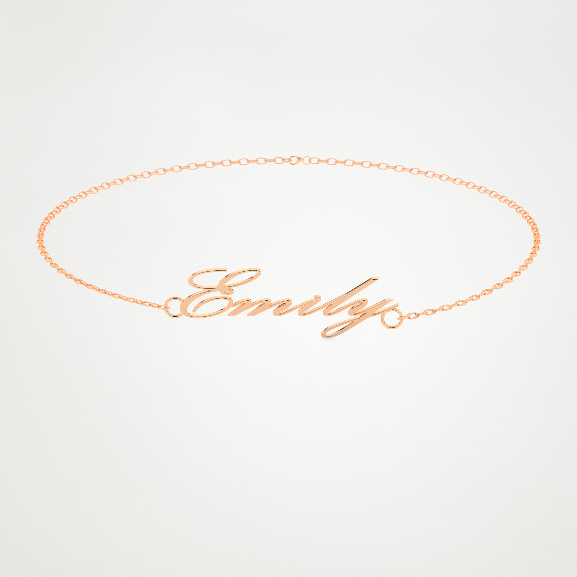 Custom Personalized Name Bracelet – 14K/18K Gold & 925 Silver 7