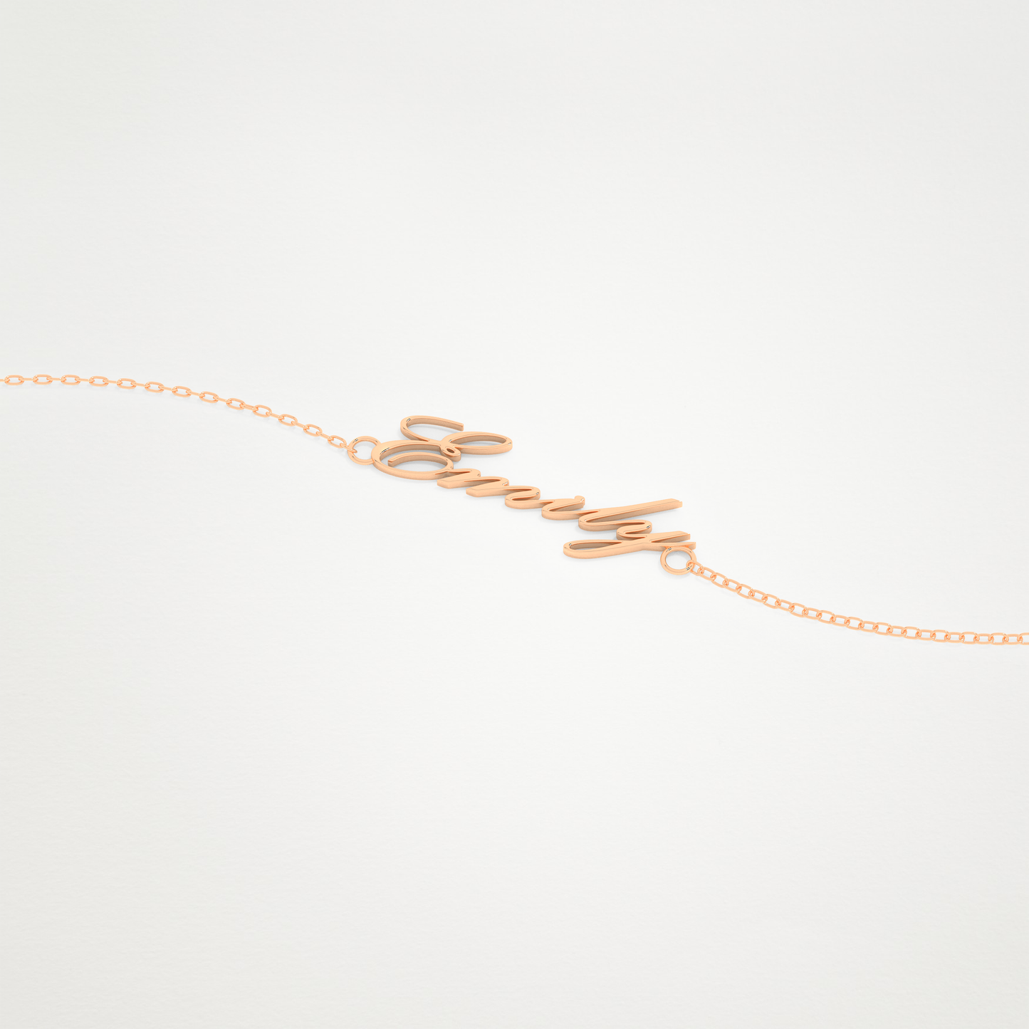 Custom Personalized Name Bracelet – 14K/18K Gold & 925 Silver 8