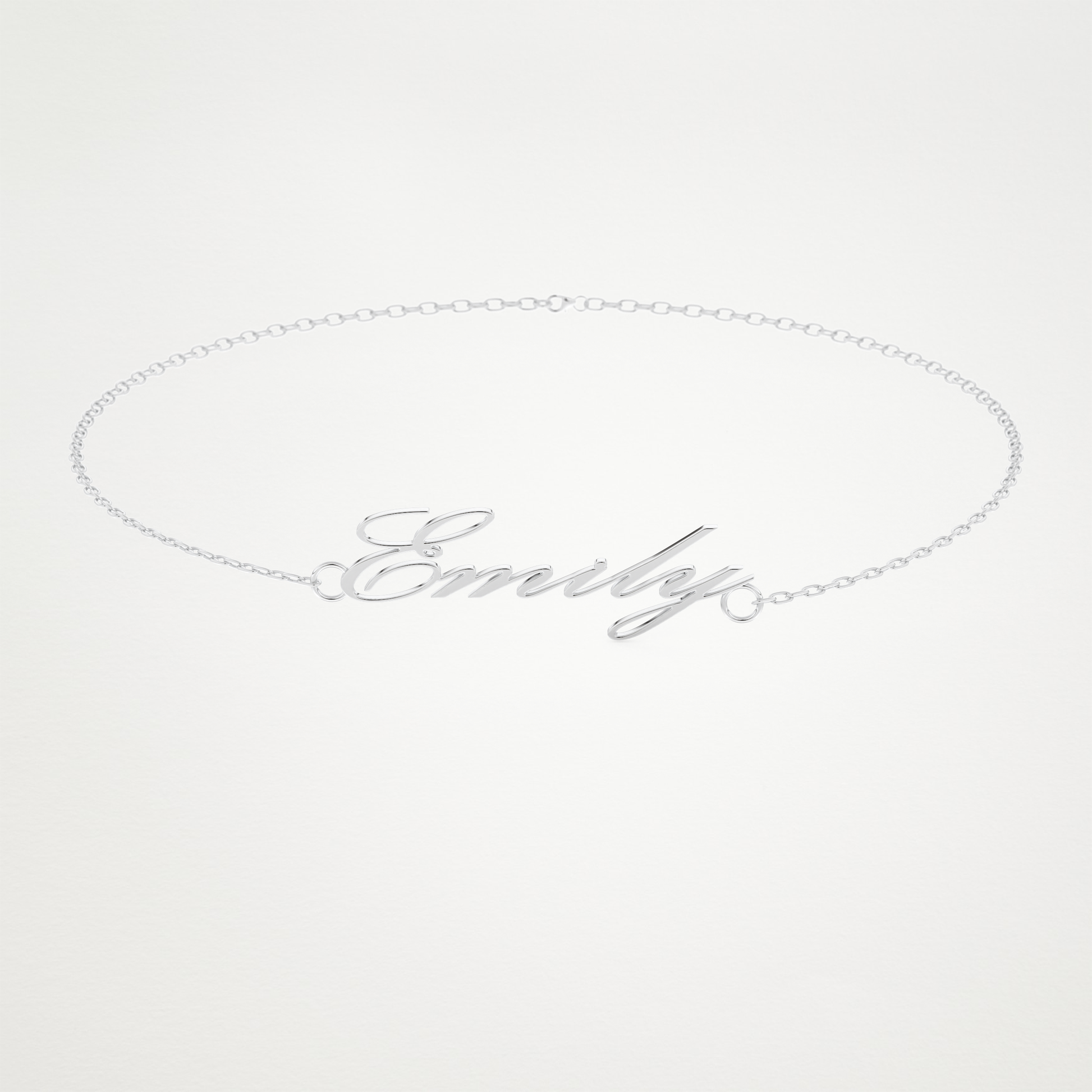 Custom Personalized Name Bracelet – 14K/18K Gold & 925 Silver 1