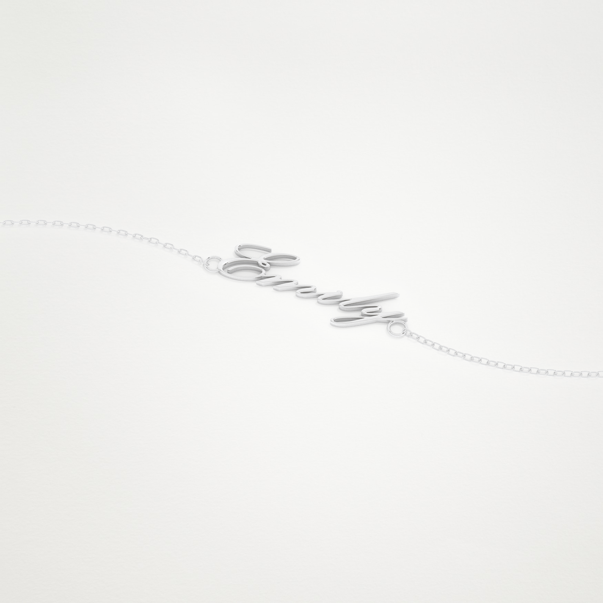 Custom Personalized Name Bracelet – 14K/18K Gold & 925 Silver 2