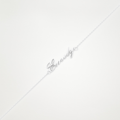 Custom Personalized Name Bracelet – 14K/18K Gold & 925 Silver 3