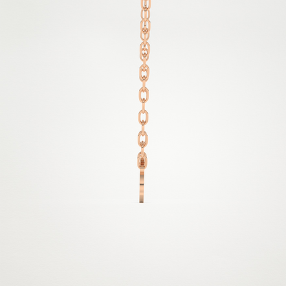 Custom Personalized Infinity Pendant Necklace – 14K/18K Gold & 925 Silver 13