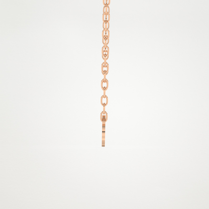 Custom Engraved Infinity Pendant Necklace – 14K/18K Gold & 925 Silver 13