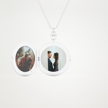 Customised Photo Locket Necklace – 14K/18K Gold & 925 Silver 3