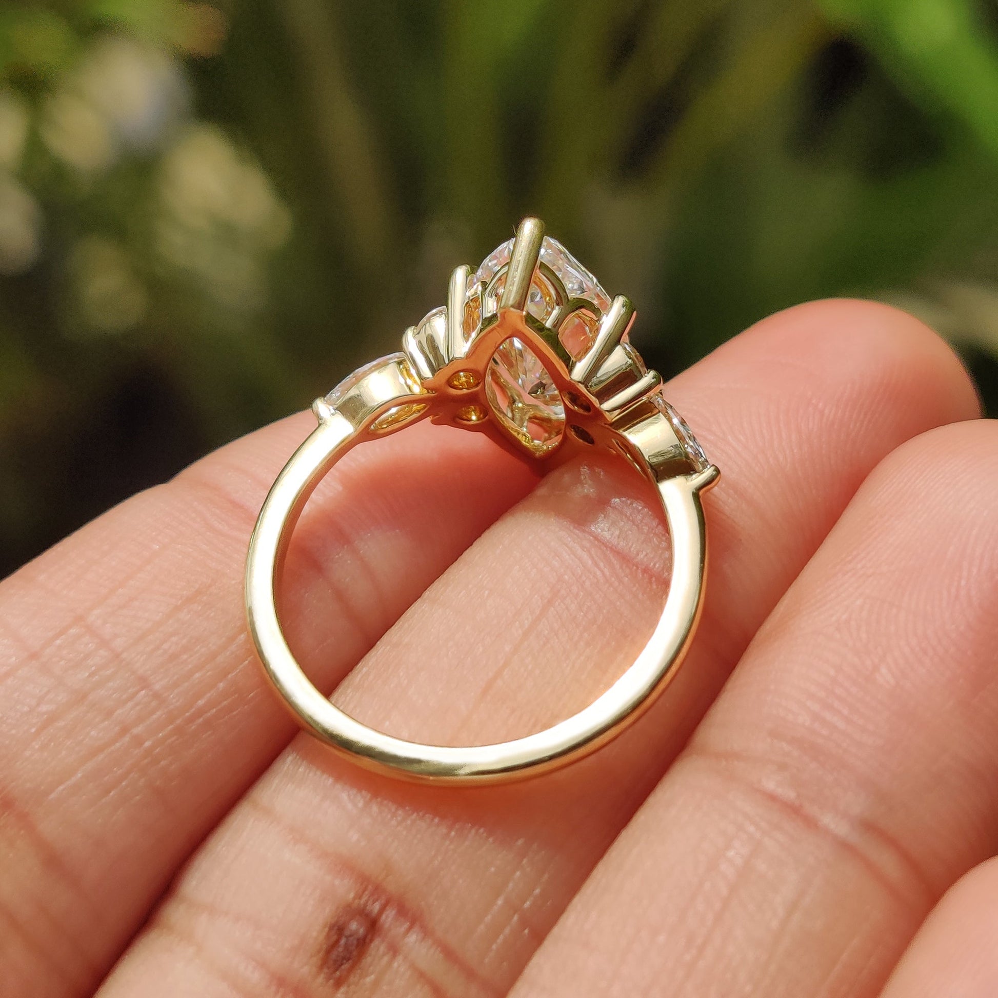 Marquise Diamond Engagement Ring In Muse Setting