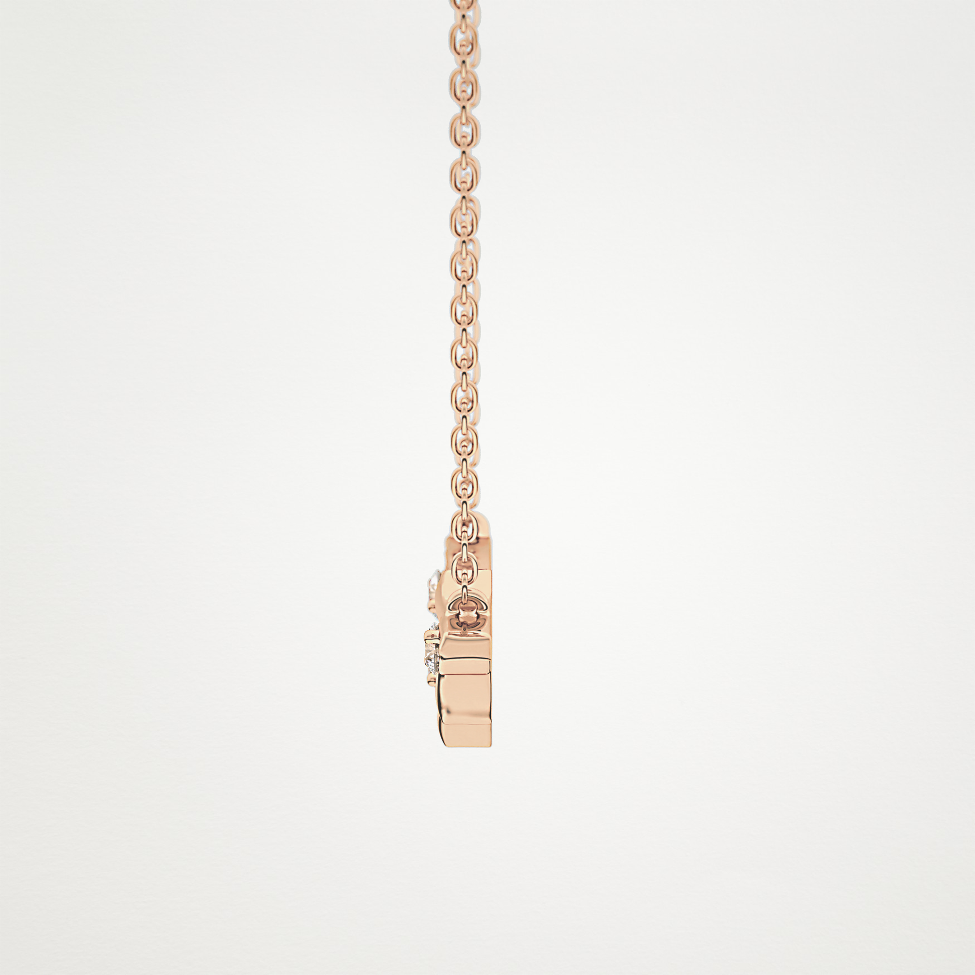 Beautiful 0.7 CT Moissanite Branch Style Necklace in 14K or 18K Solid Gold – DEF Color, VVS Clarity