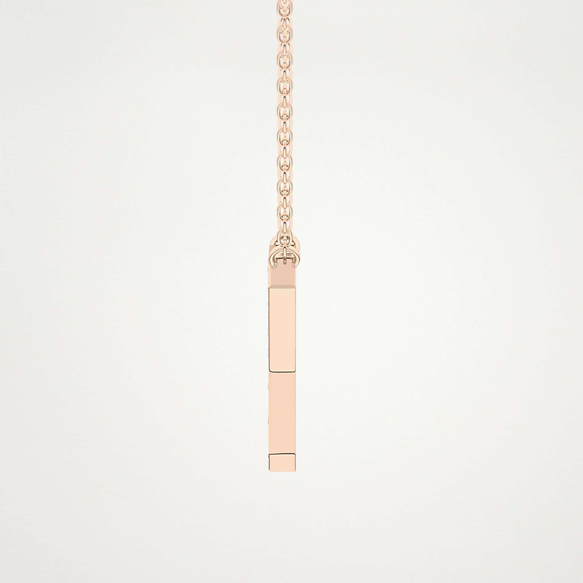 0.23 CT Moissanite Y-Shaped Necklace in 14K or 18K Solid Gold – DEF Color, VVS Clarity