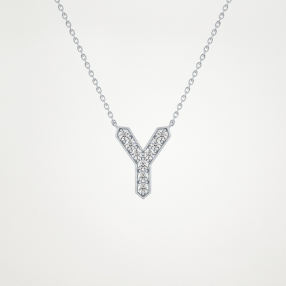 0.23 CT Moissanite Y-Shaped Necklace in 14K or 18K Solid Gold – DEF Color, VVS Clarity
