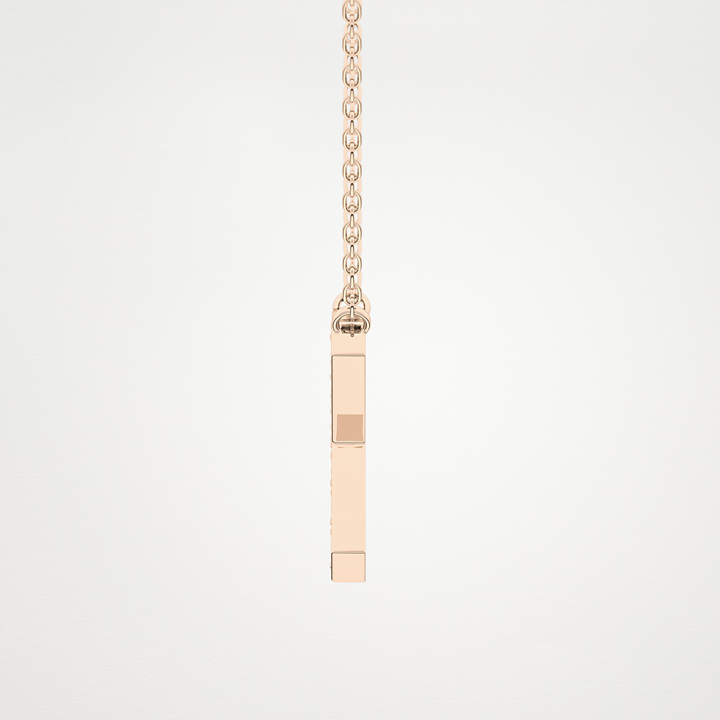 0.31 CT Moissanite X-Shaped Necklace in 14K or 18K Solid Gold – DEF Color, VVS Clarity