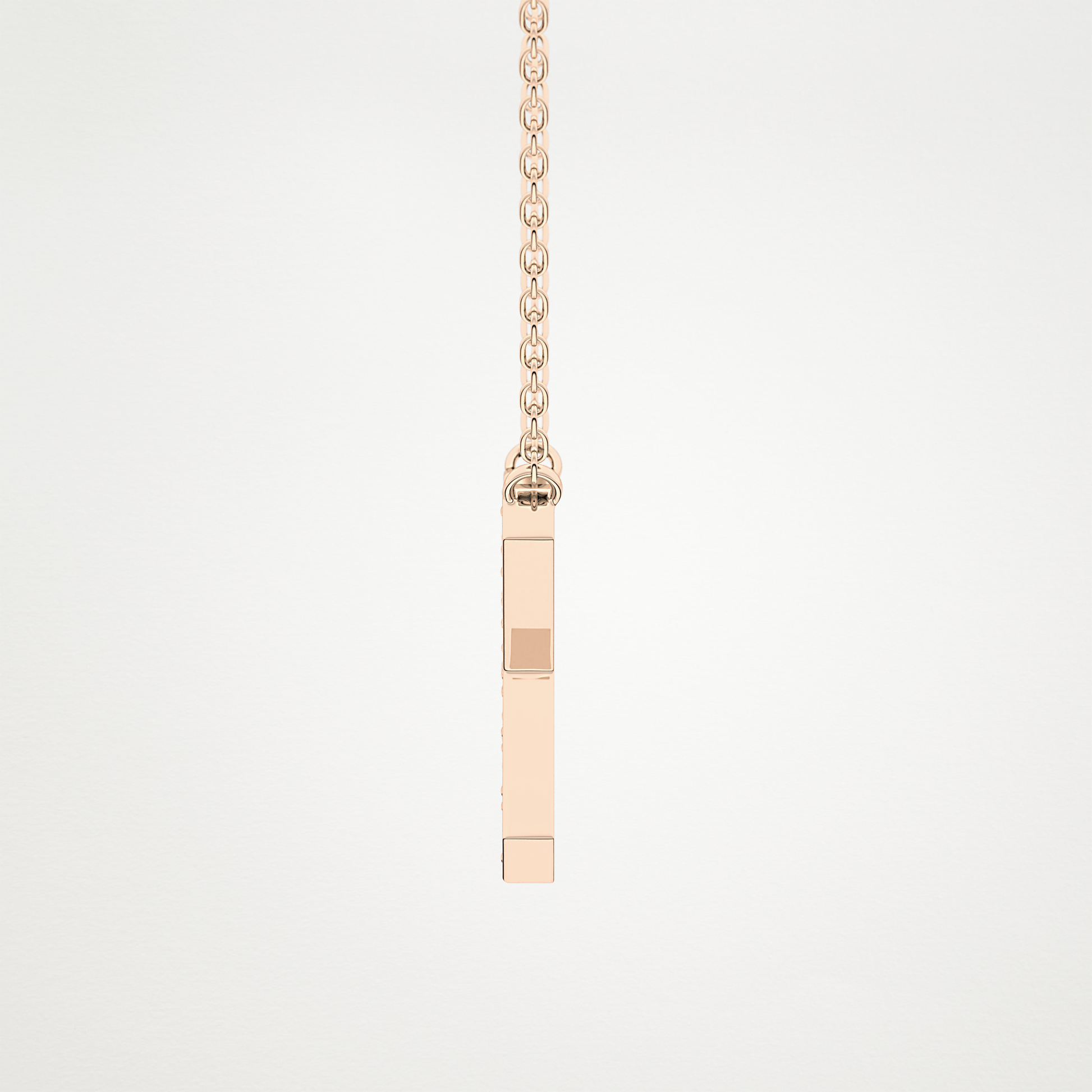 0.31 CT Moissanite X-Shaped Necklace in 14K or 18K Solid Gold – DEF Color, VVS Clarity