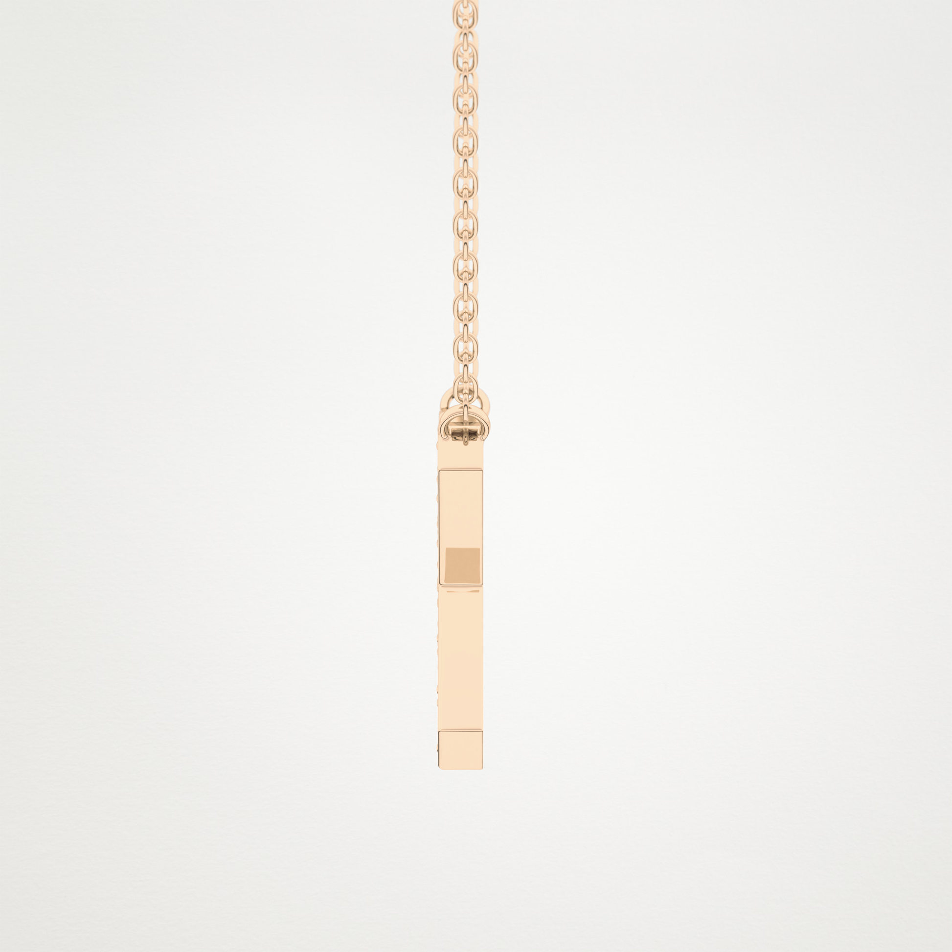 0.31 CT Moissanite X-Shaped Necklace in 14K or 18K Solid Gold – DEF Color, VVS Clarity