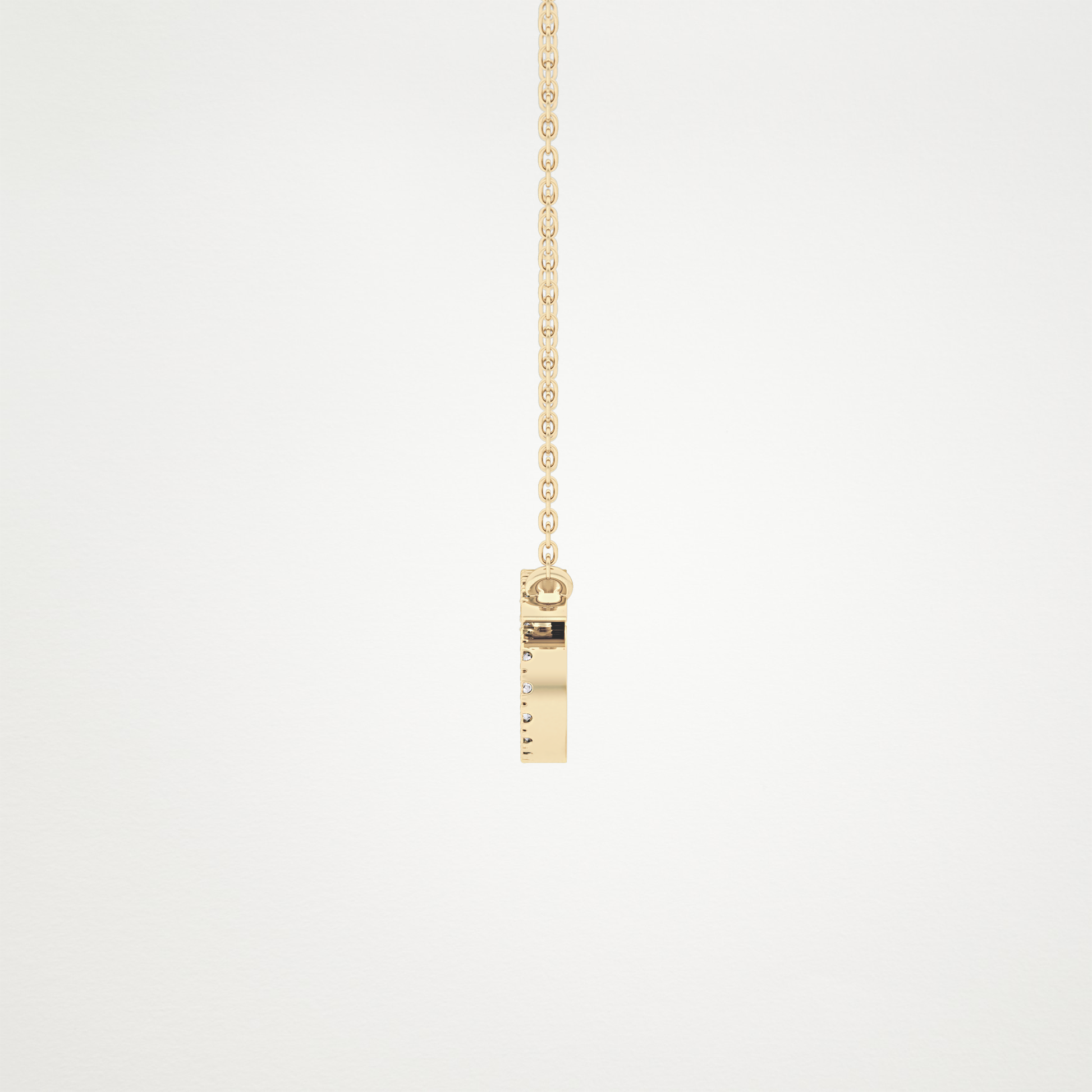 0.175 CT Moissanite Cancer Necklace in 14K or 18K Solid Gold – DEF Color, VVS Clarity