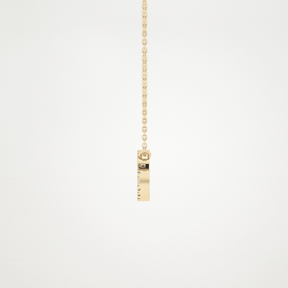 0.175 CT Moissanite Cancer Necklace in 14K or 18K Solid Gold – DEF Color, VVS Clarity