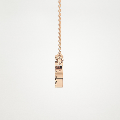 0.175 CT Moissanite Cancer Necklace in 14K or 18K Solid Gold – DEF Color, VVS Clarity