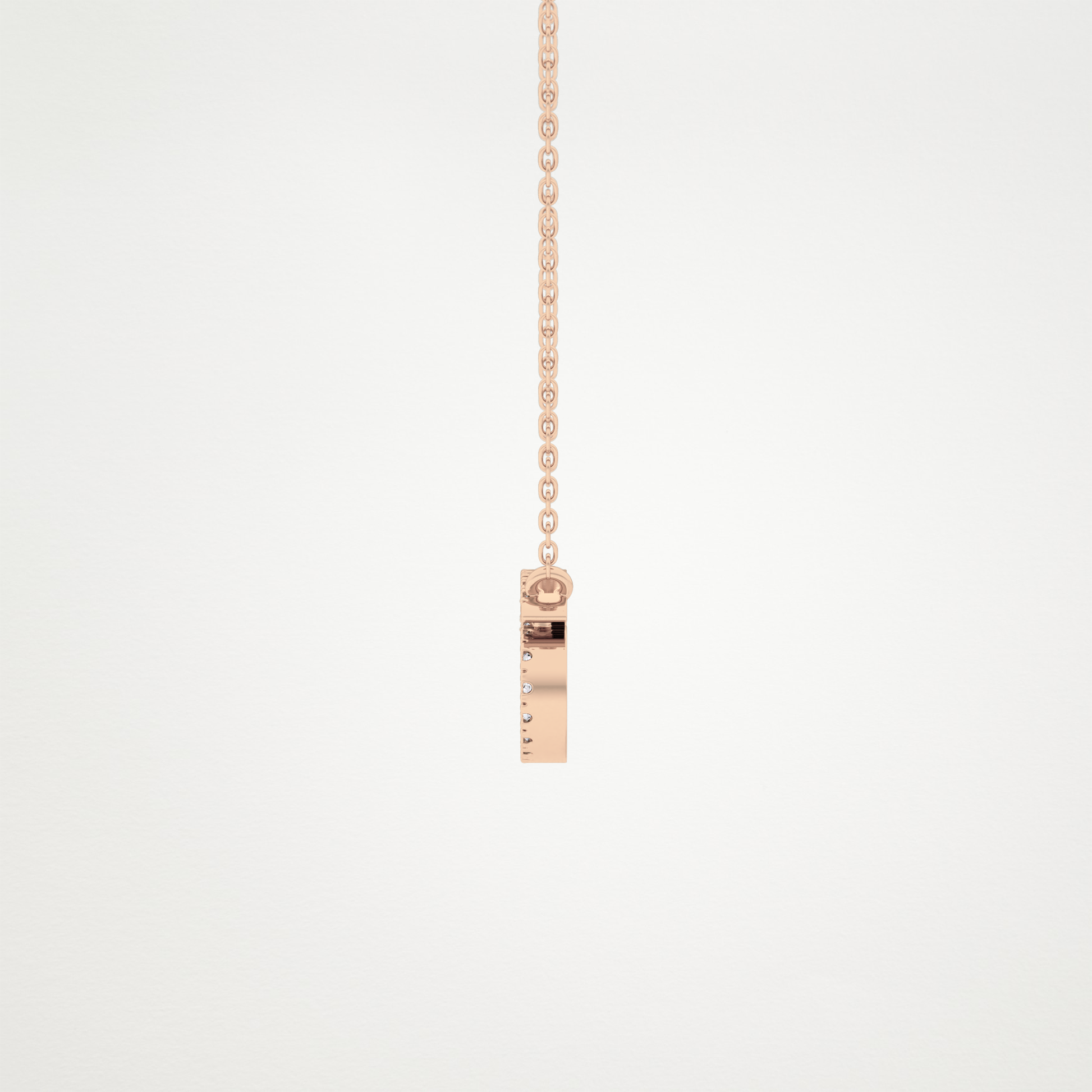 0.175 CT Moissanite Cancer Necklace in 14K or 18K Solid Gold – DEF Color, VVS Clarity